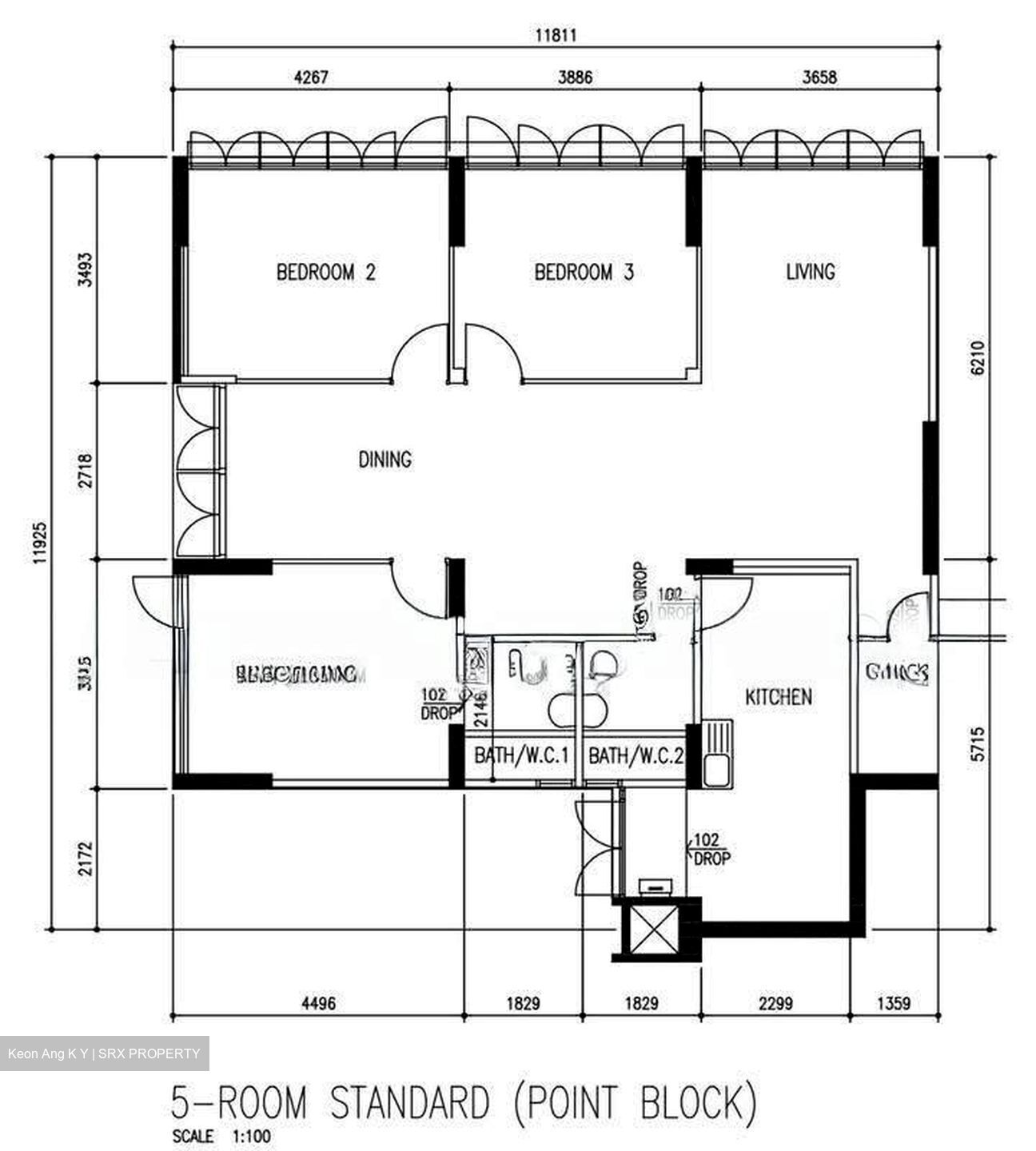 Blk 53 Geylang Bahru Riverpoint (Kallang/Whampoa), HDB 5 Rooms #635080021